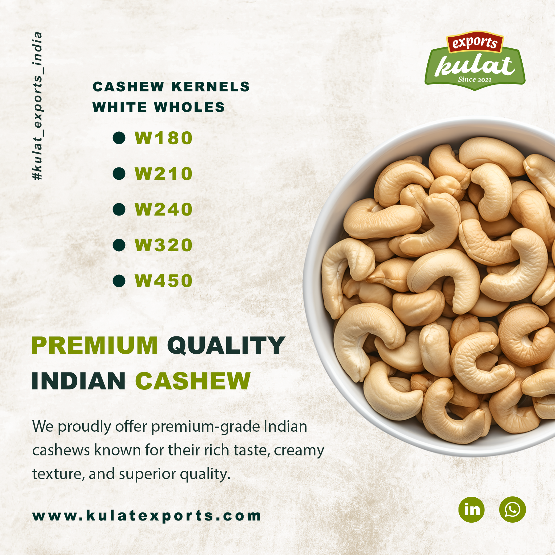 Premium Jumbo Cashew